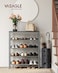 Vasagle 5-Tier Shoe Rack, Adjustable, Freestanding