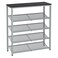 Vasagle 5-Tier Shoe Rack, Adjustable, Freestanding