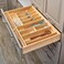 Rev-A-Shelf Trim-to-custom-fit Silverware Drawer Insert Divider Organizer