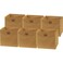 Simple Houseware 11-Inch Foldable Cube Storage Bins with Handles, Tan