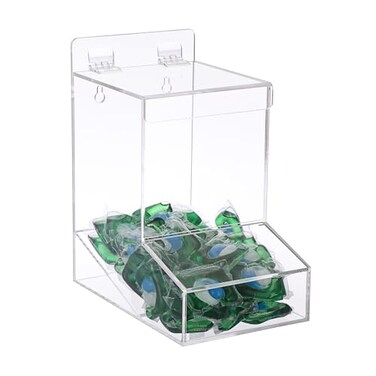 Sumnacon Acrylic Dispenser Countertop Storage Container with Lid for Candy