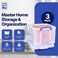 Really Useful Box 32 Liter Storage Container, 3 Pack