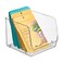 iDesign Stackable Open-Front Storage Bin, Clear
