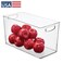 iDesign Pantry Bin with Handles, Clear