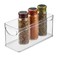 iDesign Plastic Bin, 10" X 4.25" X 5", Clear