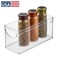 iDesign Plastic Bin, 10" X 4.25" X 5", Clear