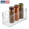 iDesign Plastic Bin, 10" X 4.25" X 5", Clear