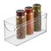 iDesign Plastic Bin, 10" X 4.25" X 5", Clear