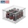 iDesign Stackable Storage Drawer, Clear