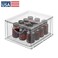 iDesign Stackable Storage Drawer, Clear