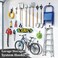 Housolution Steel Garage Hooks - 30Pack Anti-Slip Coating, Black