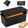 Barlket Cast Aluminum Pullman Loaf Pan, Bread Pan for Baking 8X4 Inch