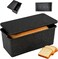 Barlket Cast Aluminum Pullman Loaf Pan, Bread Pan for Baking 8X4 Inch