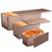 Baishun 3 Pack Pullman Loaf Pans, Bread Pans with Lids, Golden