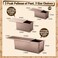 Baishun 3 Pack Pullman Loaf Pans, Bread Pans with Lids, Golden