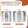 Hushee 2 Pcs Extra High 15CM Cake Ring 6 to 12 Inch Adjustable Cake Mold