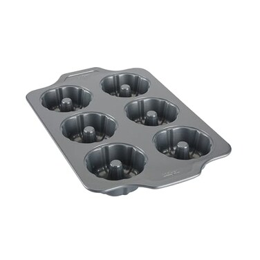 All-Clad Pro-Release Nonstick 6-CUP Mini Fluted Cake Pan