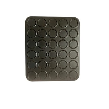 Fox Run Mini Macaron Baking Pan, 30 Small Cup Non-Stick Macaron Cookie Pan