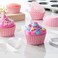 Caperci Heavy Duty Pink Cupcake Liners Standard Muffin Baking Cups 150PCS