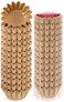 Caperci Heavy Duty Natural Mini Cupcake Liners Small Muffin Cups for Baking