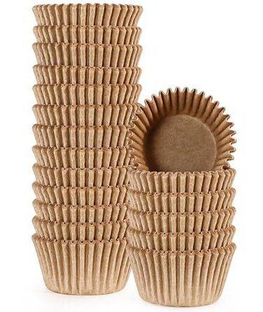 Caperci 300PCS Mini Cupcake Liners for Baking Small Muffin Liners Cups