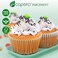 Caperci 200PCS Parchment Jumbo Cupcake Muffin Liners for Baking White Paper