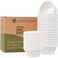 Caperci 400PCS White Mini Cupcake Liners for Baking Small Muffin Liners