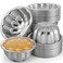 Shenliu 24 Pack Pudding Cup Pans, Popover Pan Small Jelly Pans
