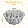 Shenliu 24 Pack Pudding Cup Pans, Popover Pan Small Jelly Pans