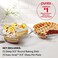 Pyrex Deep 2-Pack (9.5") Glass Baking Dish Set, Round Pie Glass Bakeware