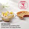 Pyrex Deep 2-Pack (9.5") Glass Baking Dish Set, Round Pie Glass Bakeware