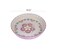 Mateda Ceramic Pie Pan Pie Dish for Oven 10 Inch Pie Plate Round Bakeware (Flower)
