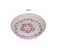 Mateda Ceramic Pie Pan Pie Dish for Oven 10 Inch Pie Plate Round Bakeware (Flower)