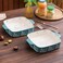 Wisenvoy Baking Dish 9X9 Baking Pan Ceramic Brownie Pan Casserole Dish 2-PCS Lasagna Pan Square Bakeware Sets