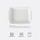 Gibson Home Gracious Dining 2.6-Qt White Stoneware Covered Baking Dish W/Multi-Purpose Lid 12.7" X 9" Rectangular Oven Safe Casserole, Lasagna &amp; Roasting Baker, Lid Doubles as Serveware or Trivet