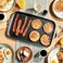 HexClad Double Burner Hybrid Nonstick Griddle Pan, Bbq, Dishwasher Safe