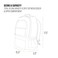 Carhartt Insulated 24 Can Two Compartment Cooler Backpack Black