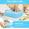 Caperci 47OZ Stackable Bento Lunch Box for Kids Leakproof Bpa Free (Blue)