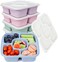 Caperci 5-Pack Lunchable Container Set for Kids &amp; Adults