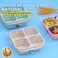 Lchlzz 4 Pack Reusable Snack Containers with Lids, Snackle Box, 2-CUP Capacity