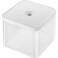 Zwilling Fresh &amp; Save Cube Box, Plastic, Airtight Dry Food Storage Container, Large Tall Cube, 2L Container, 4.2-qt