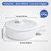 EliteVibe Ceramic Microwave Egg Cooker, Scrambled Egg Maker, White