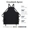 Hedley &amp; bennett Crossback Chef Apron, Pockets &amp; Towel Loop, Caviar Black