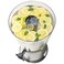 Winco 2 1/4 Gallon Silver Plastic Beverage Dispenser, Stand and Ice Core