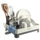 Gibson Home Nestcraft Full Size Rust Resistant Dish Rack with Drain Board and Flatware Caddy - White
