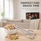 Czhotg Silver Nuts Pistachio Sheller Opener Kitchen Tools Stainless Steel Nutcracker Multi-Function Walnut Pine Sheller Opener Nut Crackers Kitchen Utensils, Nut Crackers