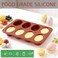 Dootafy Silicone Egg Molds Easter 3PCS, 2.4" Silicone 3D Moulds for Vegan Deviled Eggs Peanut Filling 3D Chocolate Candy Jello Pudding Soap Gift, Oven Safe Baking Cake Kit