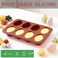 Dootafy Silicone Egg Molds Easter 3PCS, 2.4" Silicone 3D Moulds for Vegan Deviled Eggs Peanut Filling 3D Chocolate Candy Jello Pudding Soap Gift, Oven Safe Baking Cake Kit