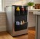 Iconikal Kitchen Over-Top Mini Fridge Beverage Cooler Organizer