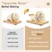 LockTide Foldable Extra Large Manual Bread Slicer for Sourdough Bread - Adjustable Thickness &amp; Evenly Slice, with Knob and Scale, Folding Woodbase, Suction Cups and Bread Guide for Bagel, Sandwiches